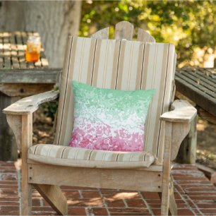 Psychedelic Groovy Abstract Abrosexual Pride Flag Outdoor Pillow