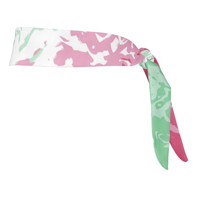 Psychedelic Groovy Abstract Abrosexual Pride Flag Tie Headband (Rotate 90)