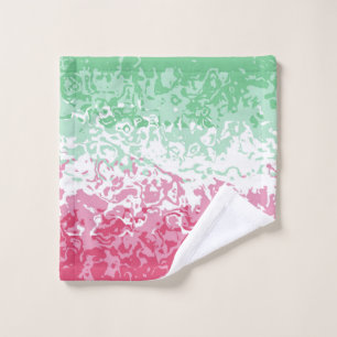 Psychedelic Groovy Abstract Abrosexual Pride Flag Wash Cloth