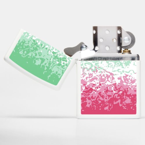 Psychedelic Groovy Abstract Abrosexual Pride Flag Zippo Lighter