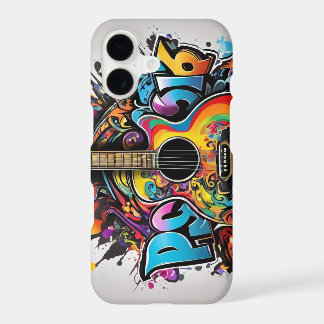Psychedelic Guitar iPhone 17 Case