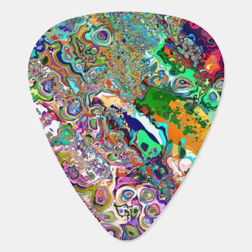 Psychedelic Guitar Pick