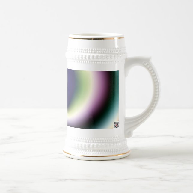 Psychedelic Heart Beer Stein (Right)