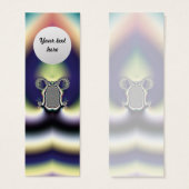 Psychedelic Heart Custom Bookmark (Front & Back)