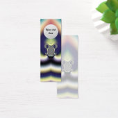 Psychedelic Heart Custom Bookmark (Desk)