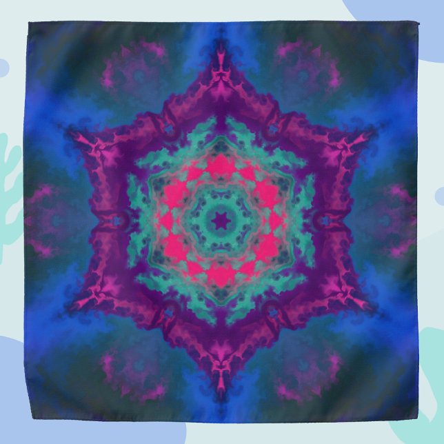 Psychedelic Hippie Bandana (Creator Uploaded)