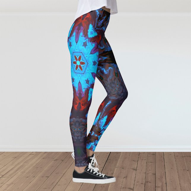 Psychedelic Hippie Leggings (Creator Uploaded)