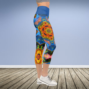 Chakra Yoga Leggings Ombre Yoga Pants Chakra Leggings Yoga Clothes Chakra  Yoga Tights Hippie Clothes Boho Clothes Yoga Gift 