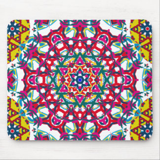Psychedelic Kaleidoscope Artwork: Mouse Pad