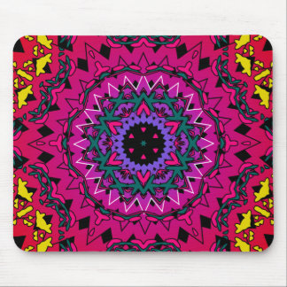 Psychedelic Kaleidoscope Artwork: Mousepad