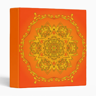 Psychedelic Kaleidoscope Design: Custom Binder