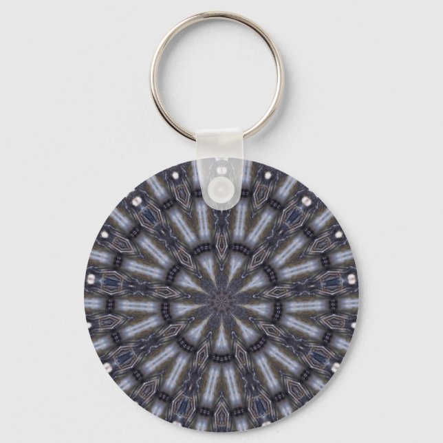 PSYCHEDELIC KALEIDOSCOPE /MYSTIC MEMORIES KEYCHAIN (Front)