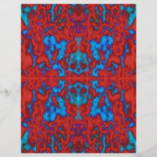Psychedelic kaleidoscope pattern (Front)