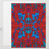 Psychedelic kaleidoscope pattern (Front/Back)