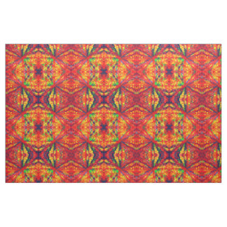 Psychedelic Kaleidoscope Pattern Fabric