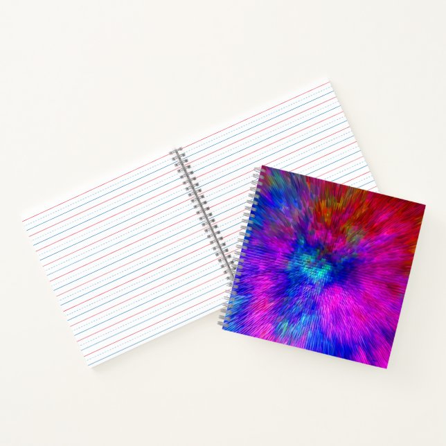 Psychedelic Kersplash...... Notebook (Inside)