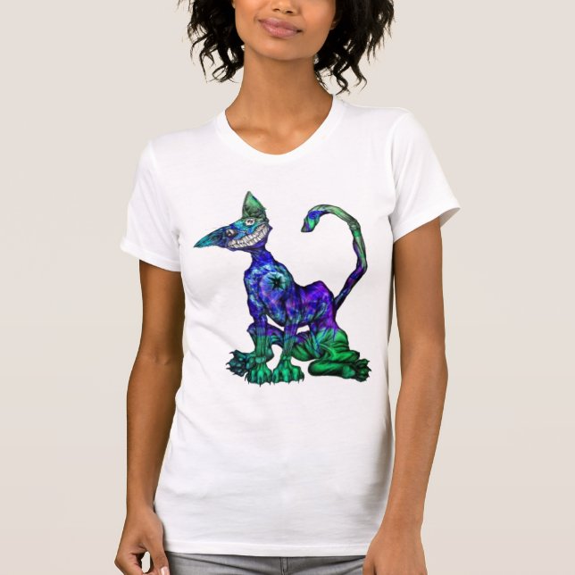 Psychedelic Kitty #three T-Shirt (Front)