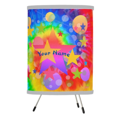 Psychedelic Lamp Tie Dye Look HAMbyWG