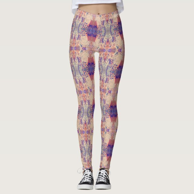 Psychedelic Leggings (Front)