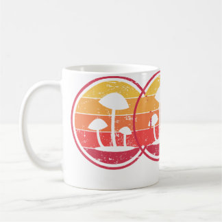 Psychedelic Magic Mushrooms Retro Vintage Psilocy Coffee Mug