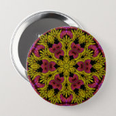 Psychedelic Mandala #05 Button (Front & Back)