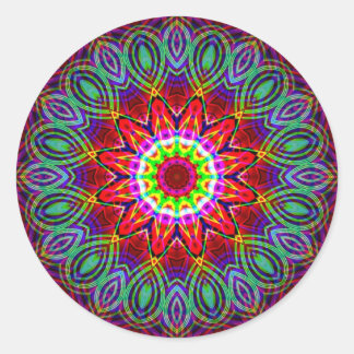Psychedelic Mandala #2 Sticker
