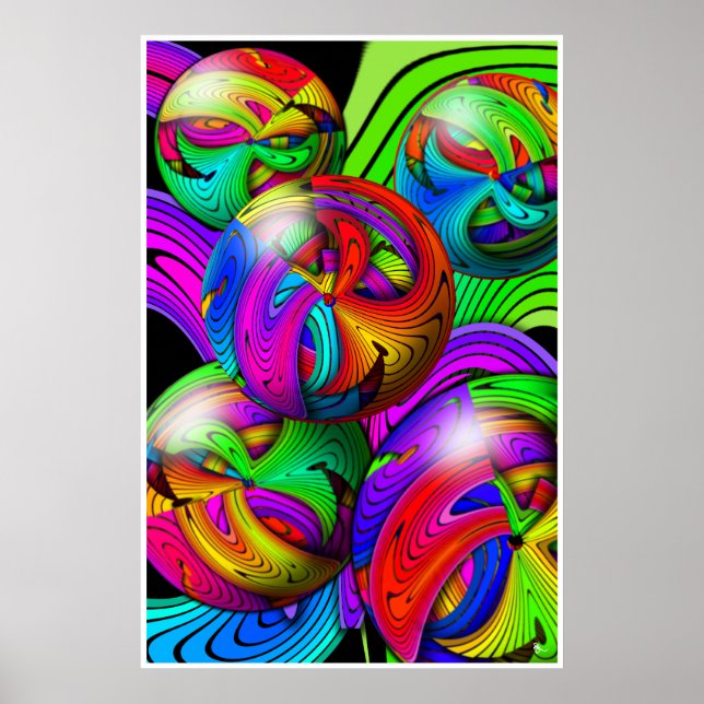 Psychedelic Meltdown Poster (Front)