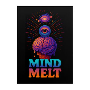 Psychedelic Mind Melt Cosmic Art