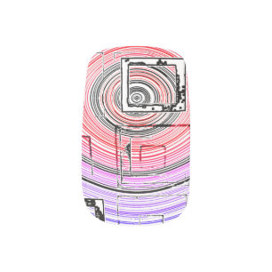 Psychedelic Minx Nail Art