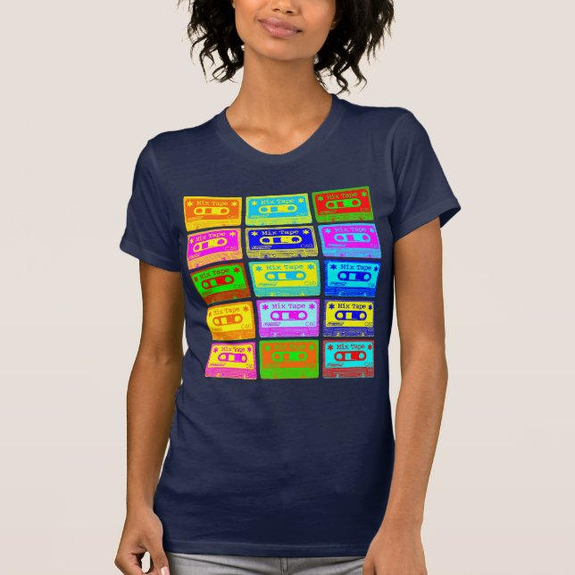 Psychedelic Mix Tape T-Shirt (Front)