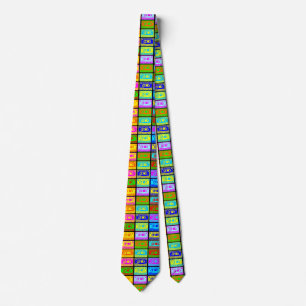 Psychedelic Mix Tapes II Neck Tie