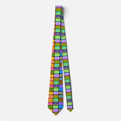 Psychedelic Mix Tapes II Neck Tie