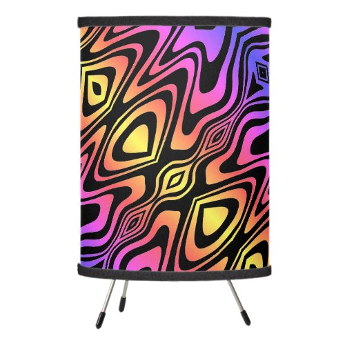 Psychedelic Multicolored Lamp