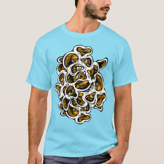Psychedelic Mushroom Surrealist Eye Graphic T-Shirt