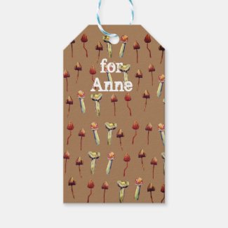 Psychedelic Mushrooms Gift Tags