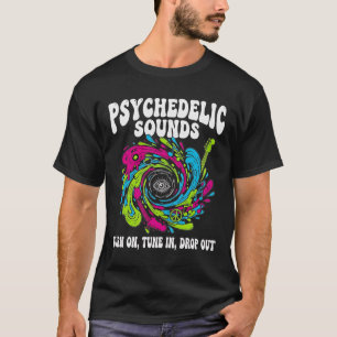 Psychedelic Music Festival T-Shirt, Retro 70s Trip T-Shirt