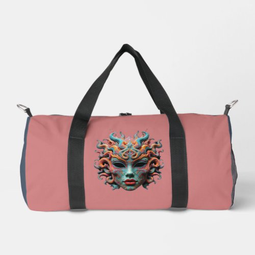 Psychedelic Mythology Art T-Shirt Duffle Bag