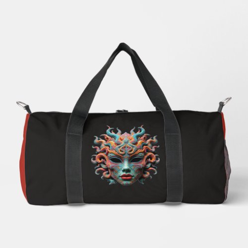Psychedelic Mythology Art T-Shirt Duffle Bag