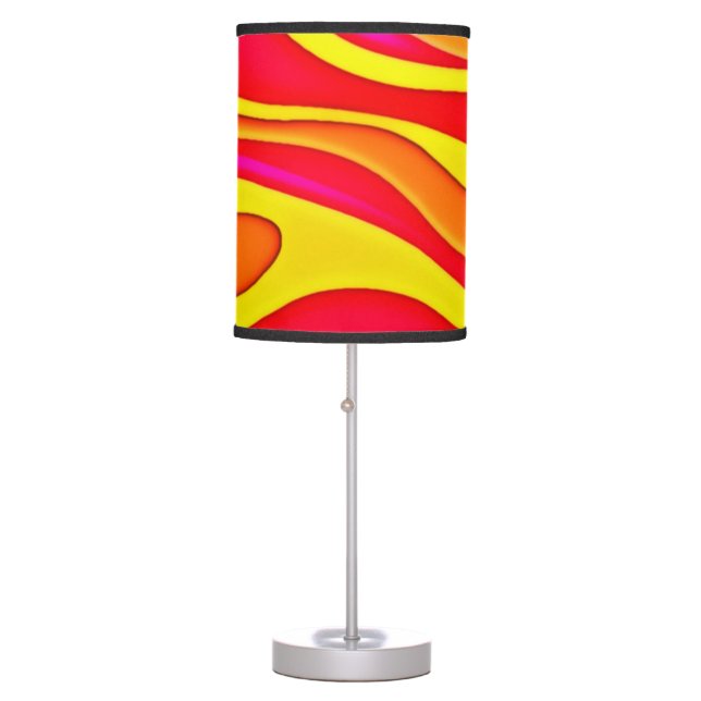Psychedelic Neon Lava Lamp (Front)