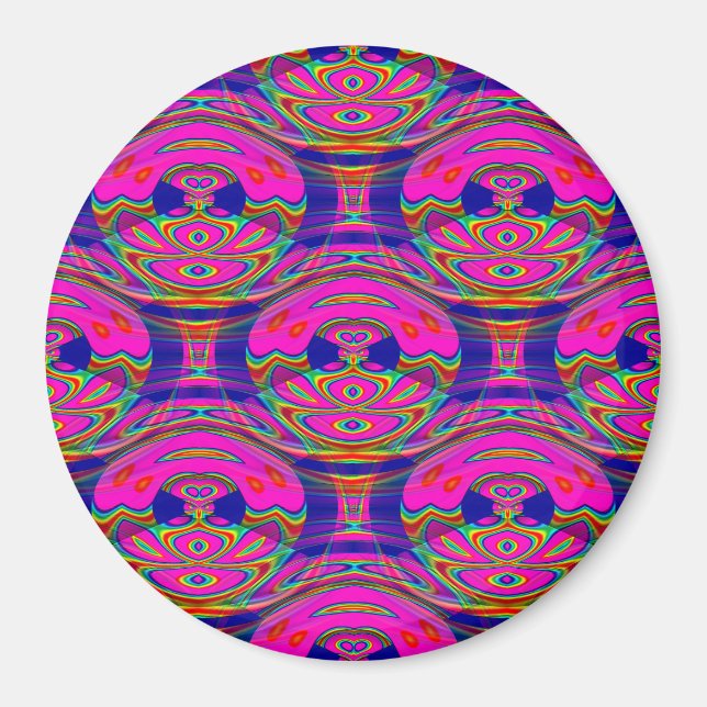 Psychedelic Owls....... Magnet (Front)