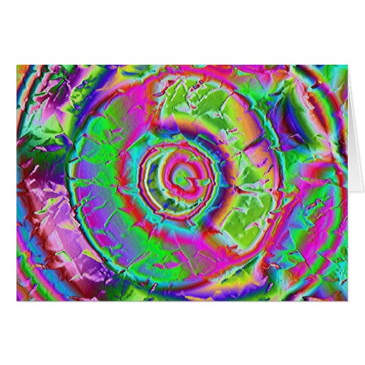 Psychedelic Painting Cards (Front Horizontal)