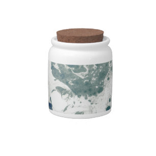 Psychedelic Paper 9 Widemouth Jar and Cork Lid