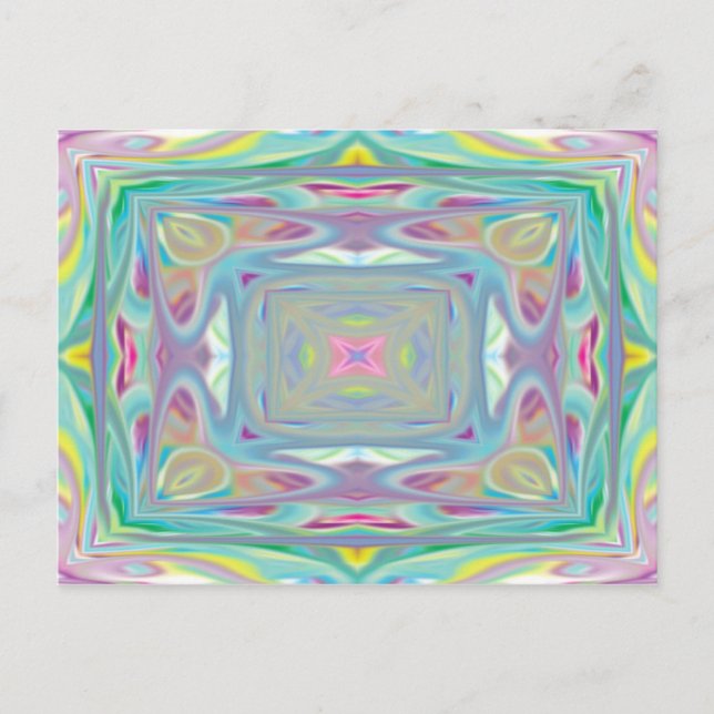 Psychedelic Pastel card (Front)