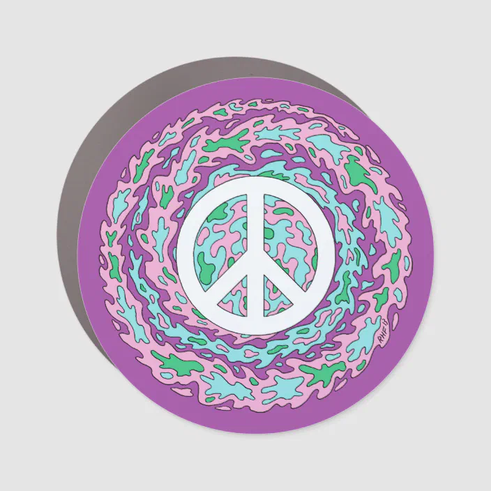 Licenses Products Peace Signs 4 Peace Magnet Licenses Products Peace Signs 4 Peace Magnet