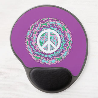 Psychedelic Peace Gel Mouse Pad