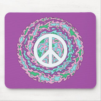 Psychedelic Peace Mouse Pad