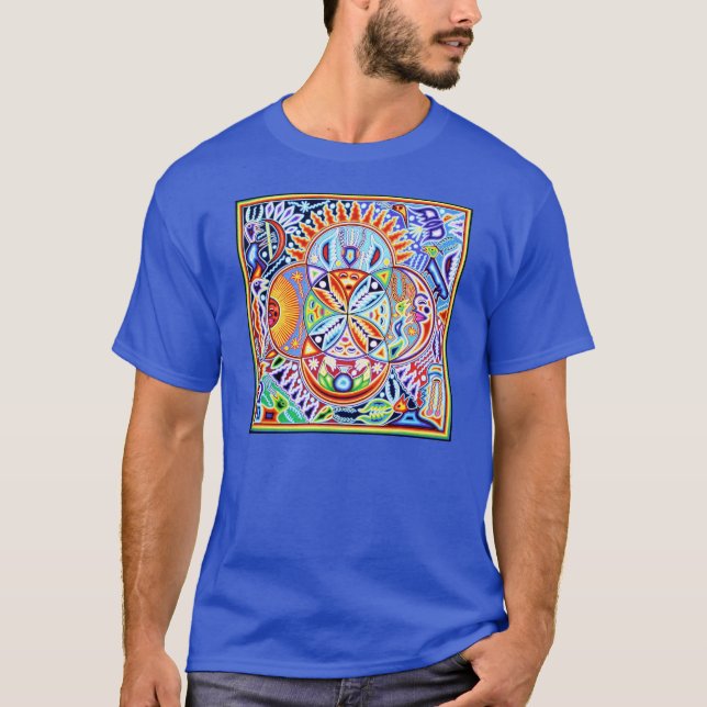 Psychedelic Peyote God T-Shirt (Front)