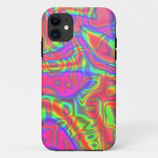 psychedelic phone case (Back)