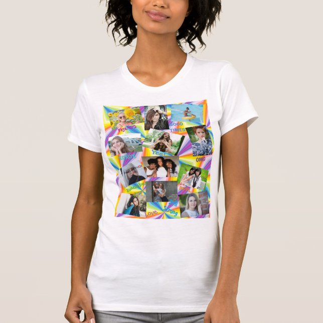 Psychedelic Photo T-Shirt  HAMbWG (Front)