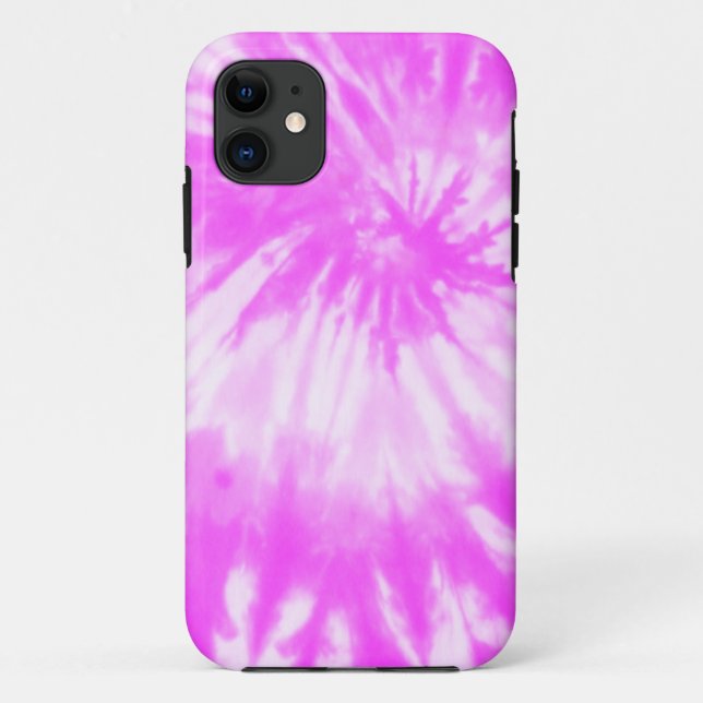 Psychedelic Pink Funk Tie Dye iPhone 5 Case (Back)